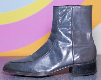 1960's-70's Side Zip Boots - Florsheim Designer Collection