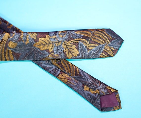 Vintage 1980s Skinny Necktie - image 3