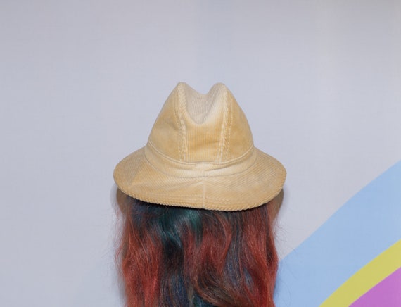 Vintage 1980s Corduroy Hat - image 3