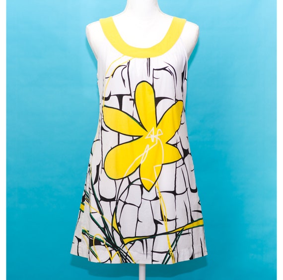 Vintage Daisy Flower Sun Dress | Medium | 9 - image 1