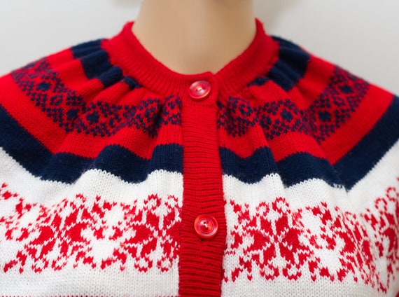Vintage 1960s Sweater Cape Poncho - image 2
