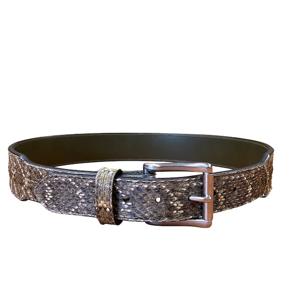 Diamondback Rattlesnake Taper Belt - Etsy display picture 2