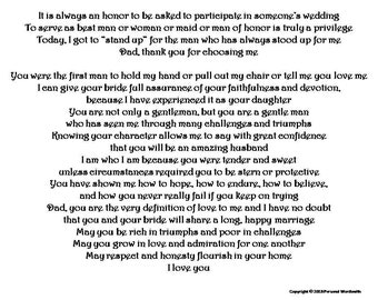 Free speeches for weddings image