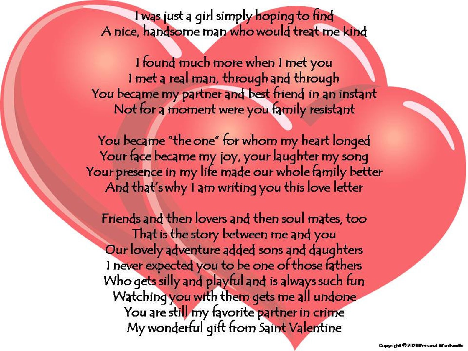 homemade ebony valentines day poem