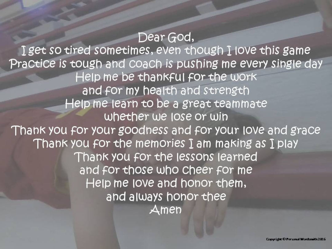 Girl's Basketball Prayer, Bball Poem Instant Download, Female Athlete Wall  Art, Blessing for Christian Baller Digital Print, Words Matter - Etsy, image size:1080x810