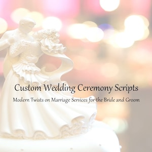 Scripts personalizados para cerimônias de casamento, esboços de eventos pessoais para casamento, ajuda com a ordem de serviço para casamentos, aliança cristã tradicional