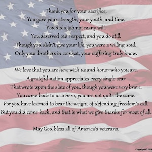 Bedankt voor je opoffering - door Personal Wordsmith, Veteran's Day-gedicht opgedragen aan Amerikaanse helden, oprecht eerbetoon aan het leger