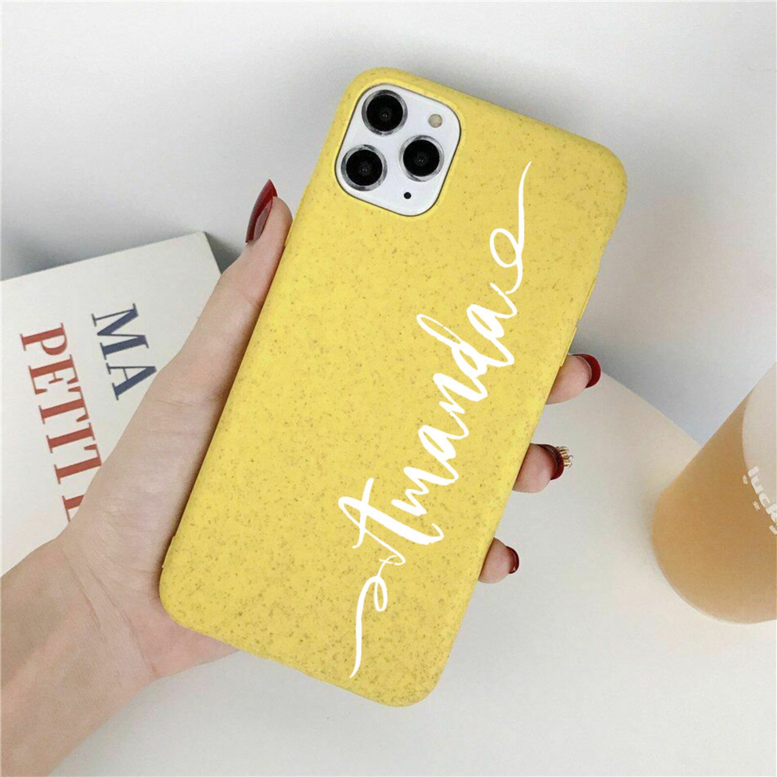 Custom Ecofriendly Personalized Iphone Case Name Xs Case Etsy