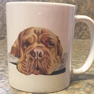 Custom Pet Portrait Mug Dog Coffee Mug Pet Coffee Cup Mother Gift Idea Custom Cup Personalized Mug Dog Lover Gift For Her Mug image 6