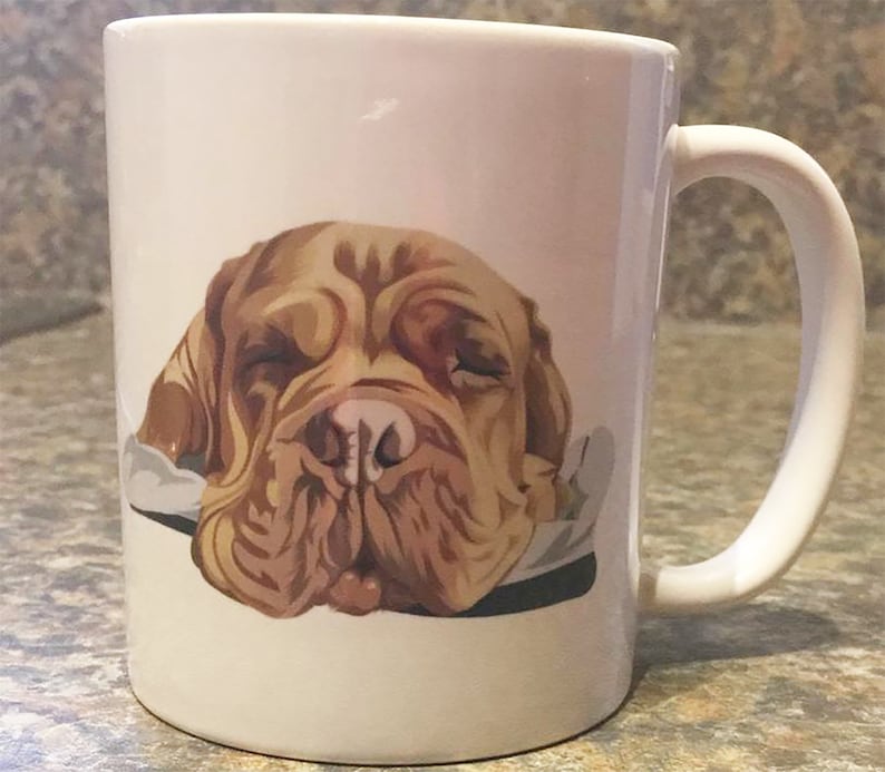 Custom Pet Portrait Mug Dog Coffee Mug Pet Coffee Cup Mother Gift Idea Custom Cup Personalized Mug Dog Lover Gift For Her Mug image 6