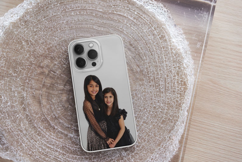 Funda personalizada con imagen fotográfica personalizada para Apple iPhone 15/14/13/13 Pro Max / 12 Pro / 12 Mini / 11 Pro Max / X / XR imagen 7