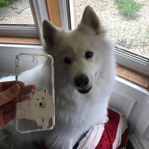 Personalized Custom Hand-Drawn pet phone Case Cover For Apple iPhone 15 / 14 / 13 / 13 Pro Max / 12 Pro / 12 Mini / 11 Pro Max / Xs / XR image 4