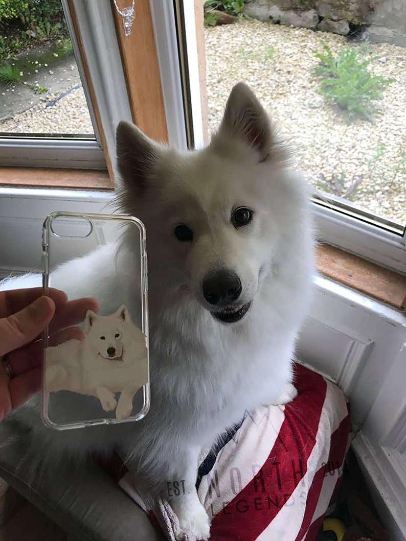 Personalized Custom Hand-Drawn pet phone Case Cover For Apple iPhone 15 / 14 / 13 / 13 Pro Max / 12 Pro / 12 Mini / 11 Pro Max / Xs / XR image 4