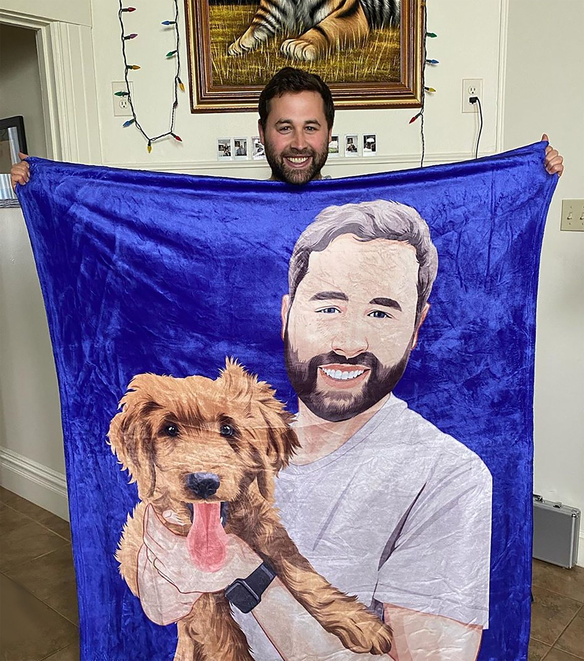 Custom Pet Portrait Blanket Dog Custom Blanket Pet Blanket Etsy custom-pet-portrait-blanket-dog-custom-blanket-pet-blanket-etsy
