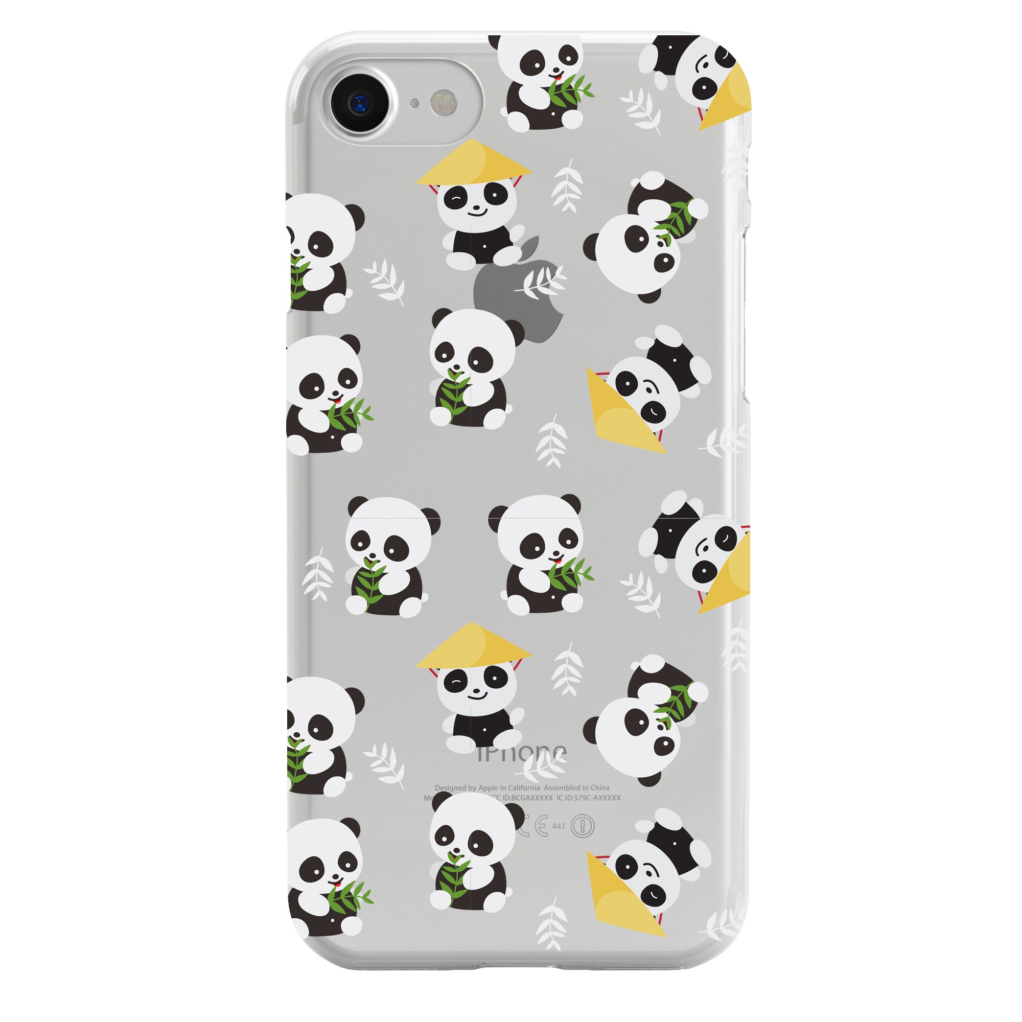 Verhandeling Uitgraving Fruitig Clear Panda Phone Case Iphone 8 Case Iphone 7 Case Iphone 6 - Etsy