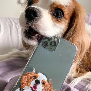 Personalized Custom Hand-Drawn pet phone Case Cover For Apple iPhone 15 / 14 / 13 / 13 Pro Max / 12 Pro / 12 Mini / 11 Pro Max / Xs / XR image 8