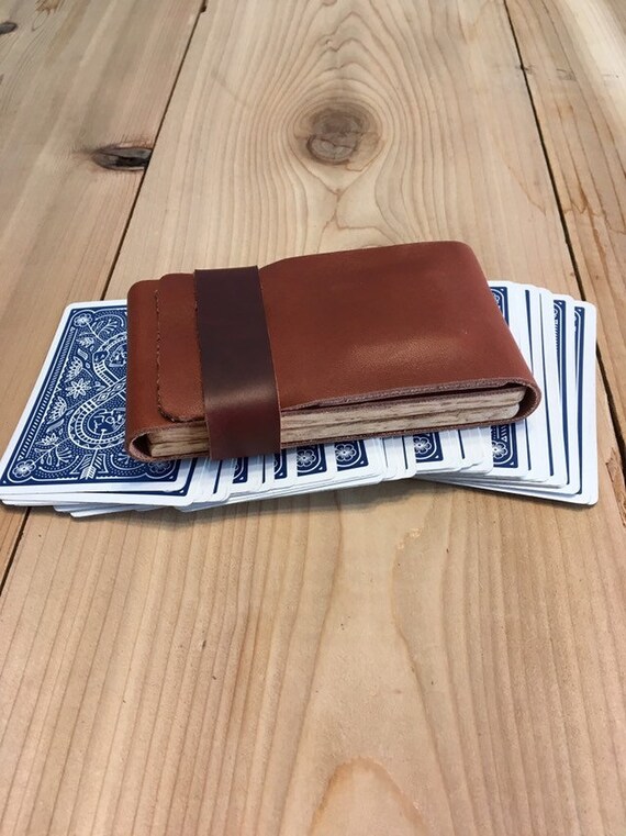 Travel Leather Cribbage Board Etsy