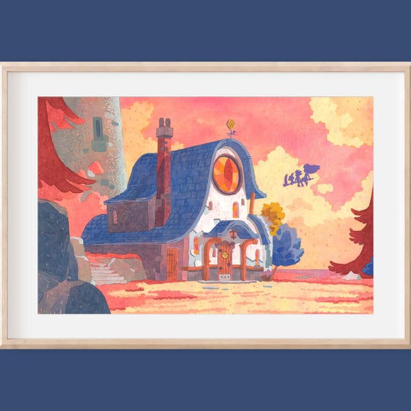 The Owl House - Art Print (No AI Used)