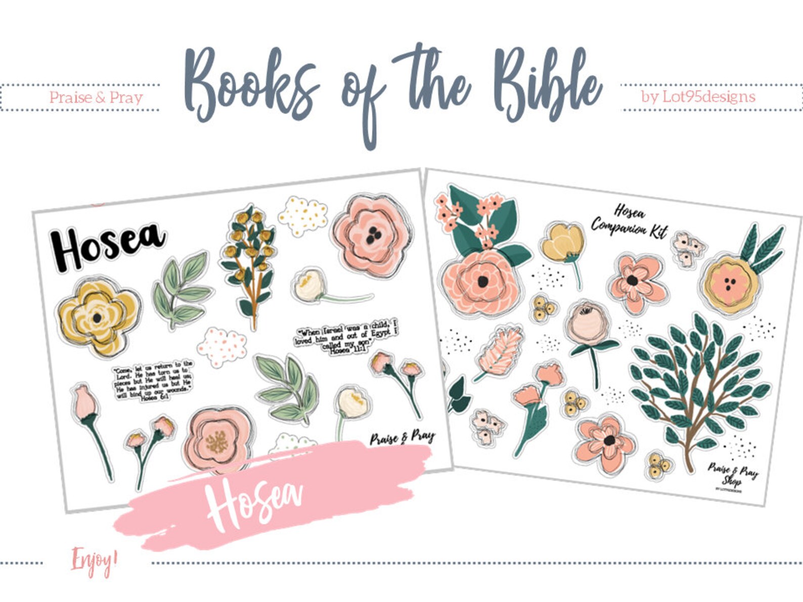 Hosea Bible Journaling Printable &amp; Limited Time FREEBIE. Great - Etsy