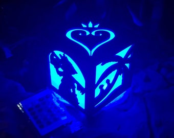 Kingdom Hearts Inspired LED Lantern- Sora, Kairi, Riku