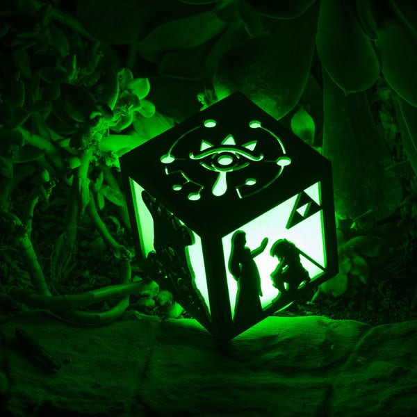 Zelda Breath of the Wild- Link Adventures inspired Color Changing Lantern
