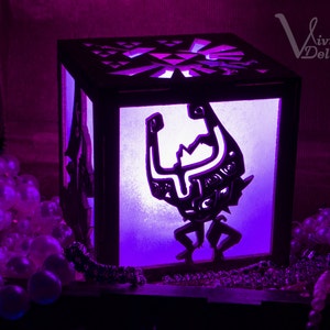 Legend of Zelda Inspired Link's Companions Color Changing Lantern image 2