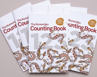 Kunwinjku Counting Book by Gabriel Maralngurra | Indigenous Book, Aboriginal Art, Illustrated Children&#39;s Book, First Nations Crafts for Kids