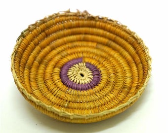 Pandanus Woven Basket | Indigenous Art, Aboriginal, Handwoven Basket, First Nations Crafts, Wall Basket, Fibre Arts