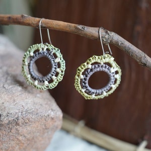 Earrings - Kunkanemkenh (Pandanus earrings)