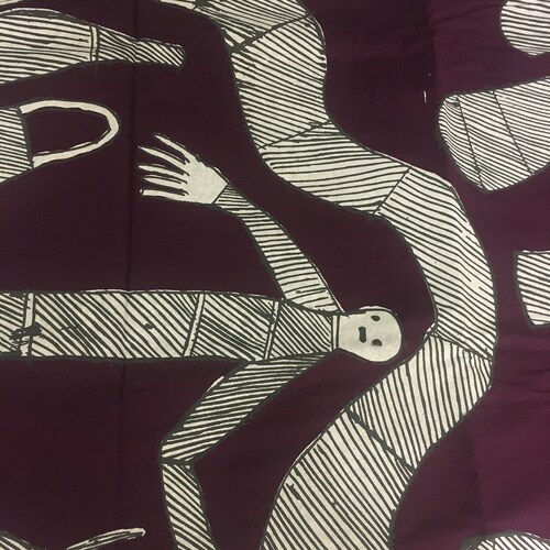 Mankulurrudj (Sand Palm) Design by Don Namundja on cotton shops