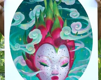 Lucky Dragon Fruit - Archival Prints - Bao Pham Art