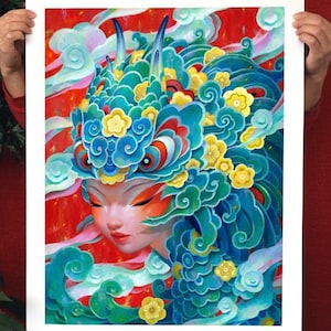 Danzatore del drago - Stampe giclée