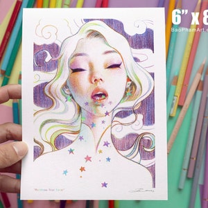 Starry Eyed Girls - Open Edition Prints
