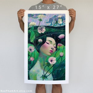 Beneath the Waves 15in x 27in - Limited Edition Print