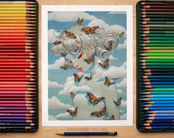 Monarch's Kiss - Limited Edition Prints