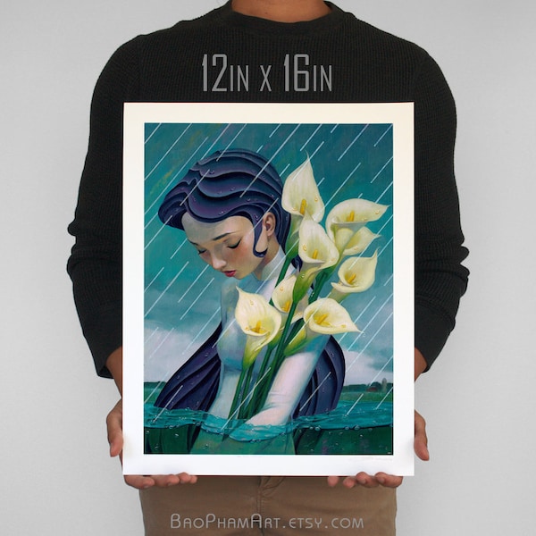 The Rain Collector 12inx16in - Limited Edition Print