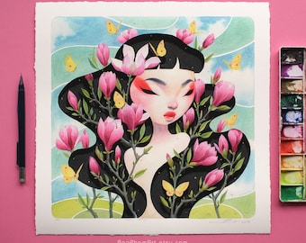 Magnolia Spring - Limited Edition Print