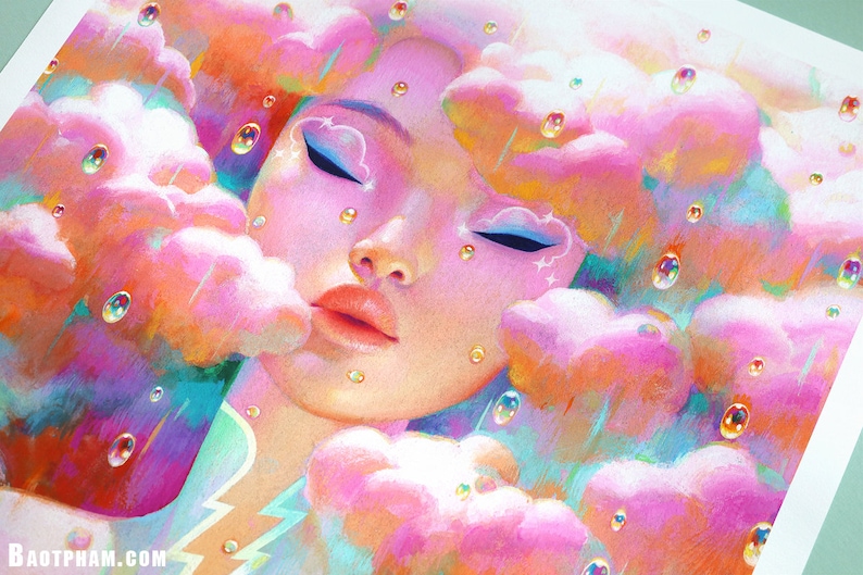 Morning Sprinkle Limited Edition Print Bao Pham Art image 4