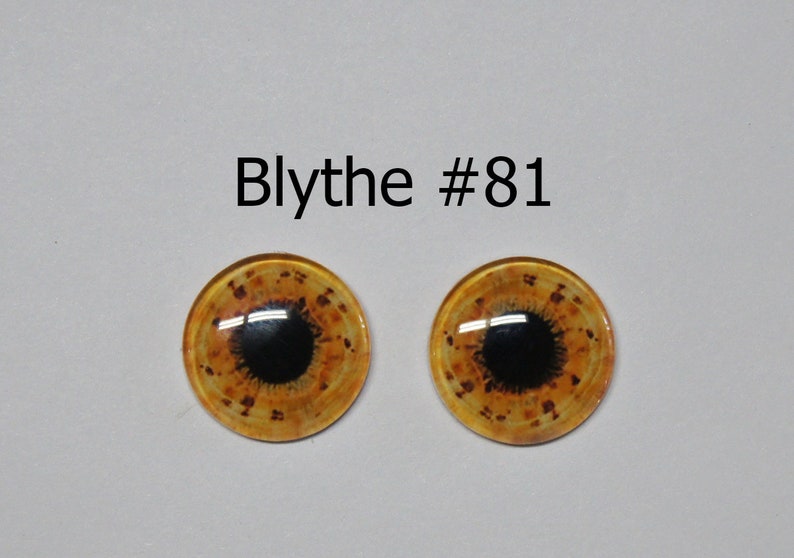 Blythe doll glass chips 14mm eyechips chips #81