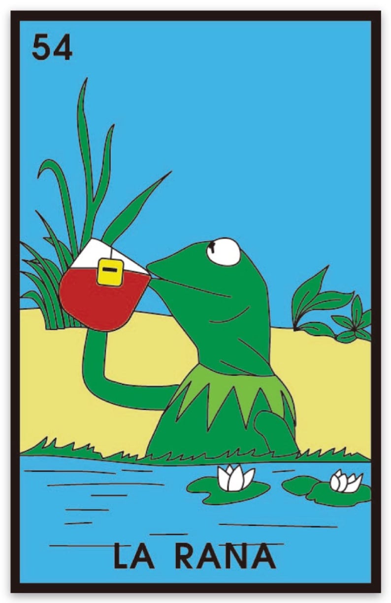 La Rana Sticker Etsy