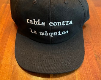 Rabia Contra La Maquina Hat