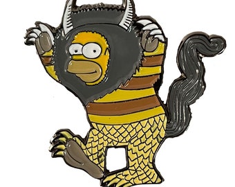Homer/Carol Where The Wild Simpsons Are