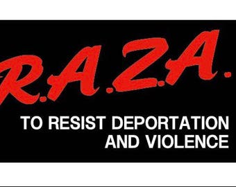 R.A.Z.A. Camiseta Resistir la Deportación
