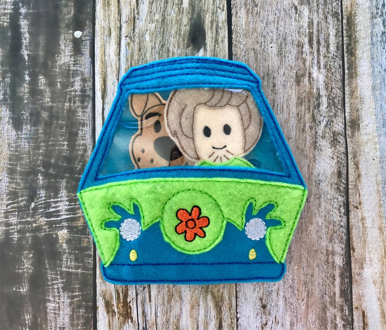 Scooby Doo Inspired Finger Puppets with BONUS Carrying Case Etsy