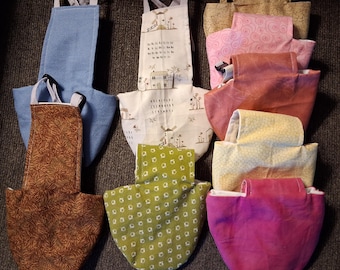 Chicken Diapers Medium Size with adjustable straps and waterproof pouch.