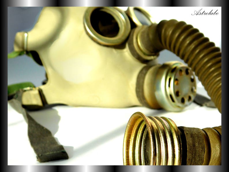 Masquerade Soviet gas mask Vintage BDSM Gas mask Steampunk mask Rare Halloween mask rubber gas mask made in the USSR BDSM mask