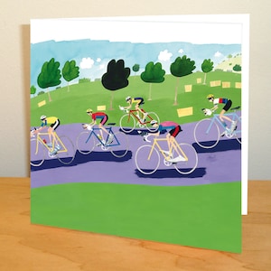 Carte de voeux cyclisme