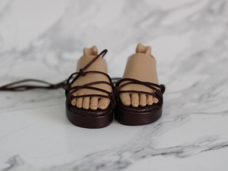 bjd flat sandal shoes for 1/4 MSD Minifee doll image 7