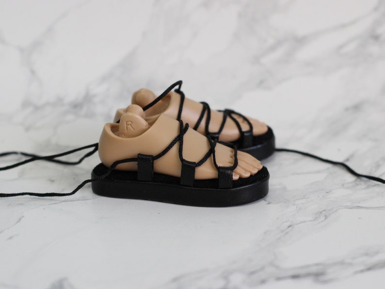 bjd flat sandal shoes for 1/4 MSD Minifee doll image 2