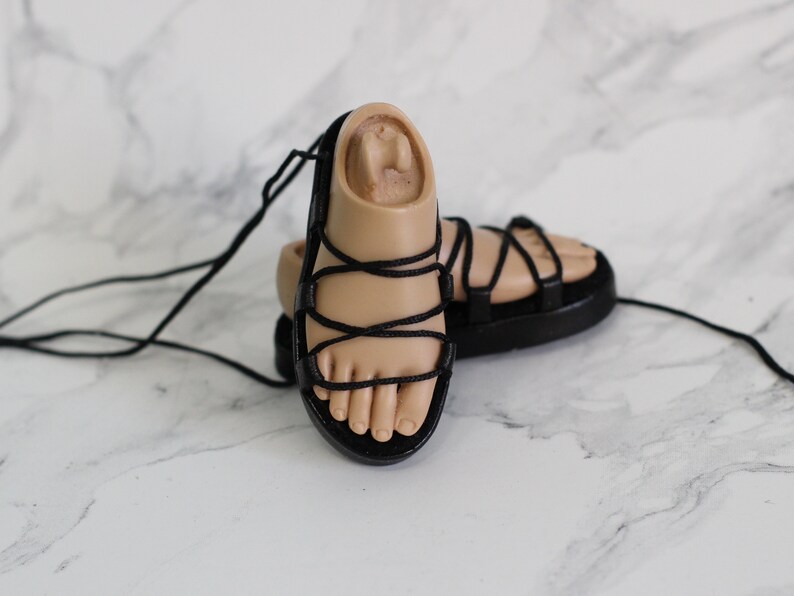 bjd flat sandal shoes for 1/4 MSD Minifee doll image 3